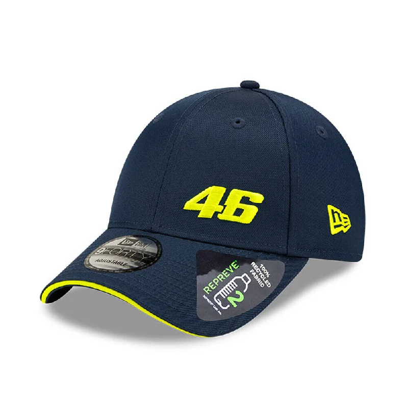 New Era Valentino Rossi VR46 Blue Flawless 9Forty Baseball Cap - 60221536