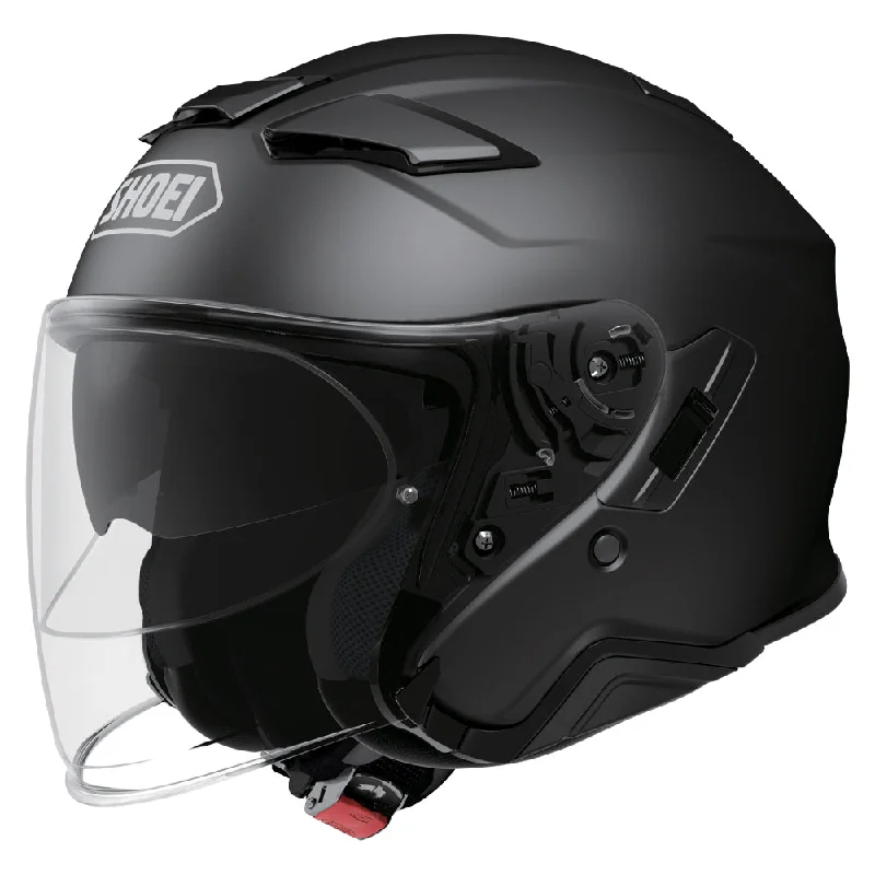 Shoei J-Cruise 2 Plain Matt Black DVS Open Face Helmet