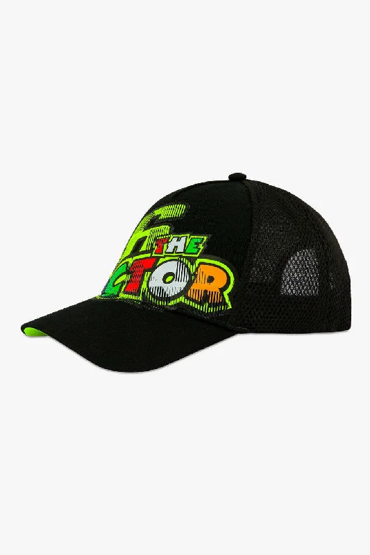 VR46 Valentino Rossi Official Black Doctors Cap - Vrmca 430304