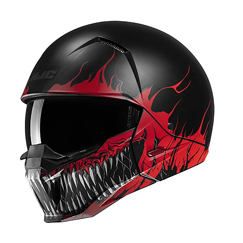 HJC I20 Scraw Motorcycle Helmet - MC1SF Red