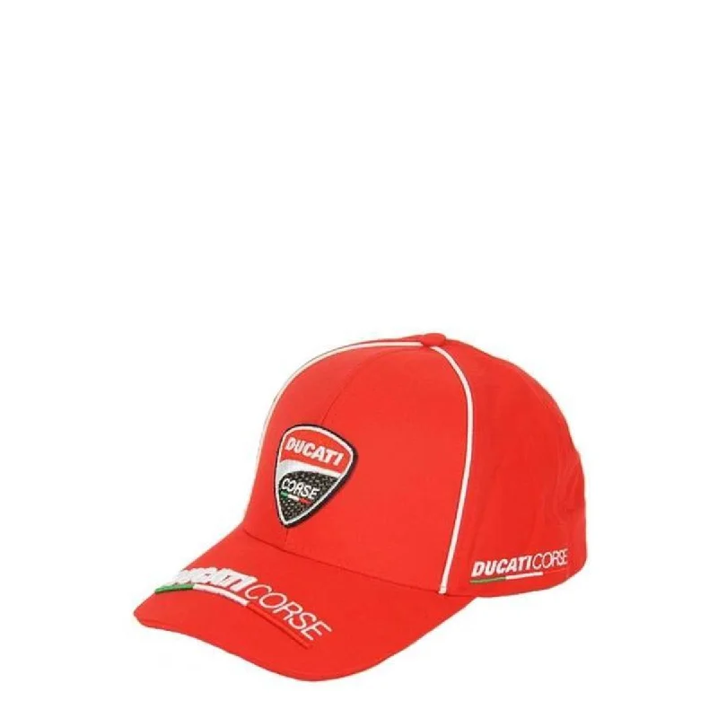 Official Ducati Corse Classic Red Baseball Cap - 16 46006