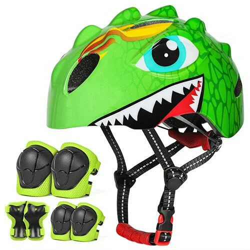 VICTGOAL Kids Bicycle Helmet Child Sports Safety Cycling Protection Knee Elbow Pad Sets Balance Bike Roller Skating Helmet Guard