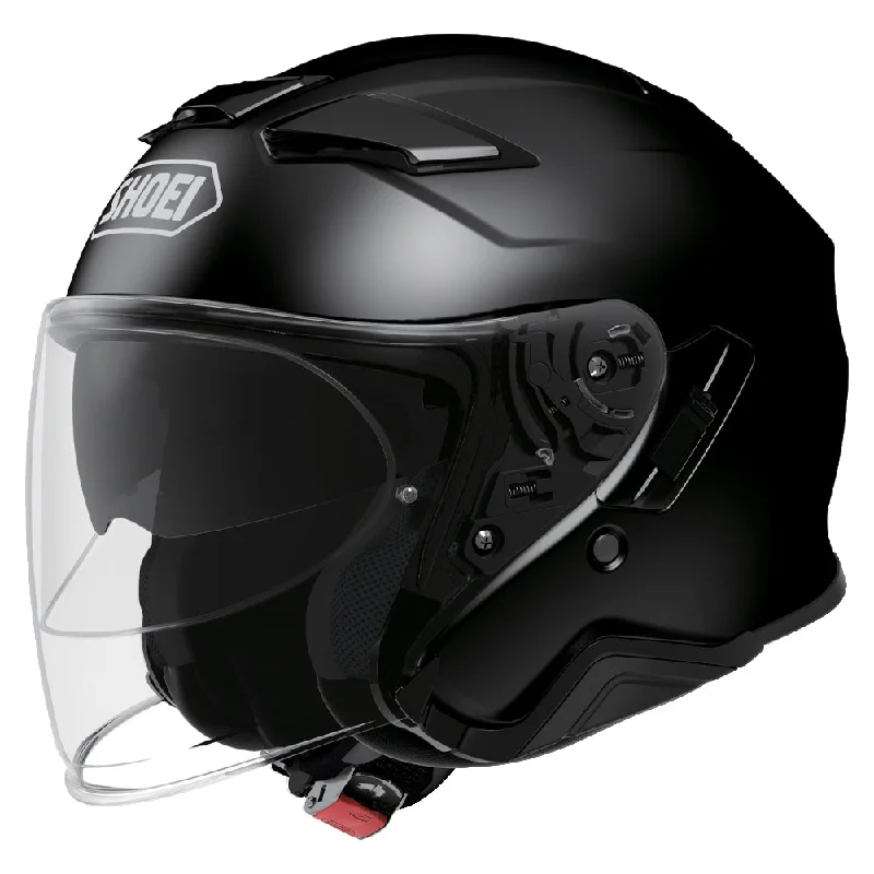 Shoei J-Cruise 2 Plain Black Gloss DVS Open Face Helmet