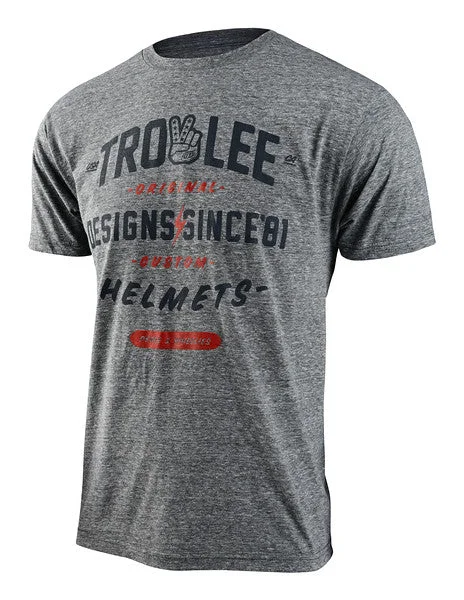 Troy Lee Designs Roll Out Short Sleeve Tee - Ash Heather