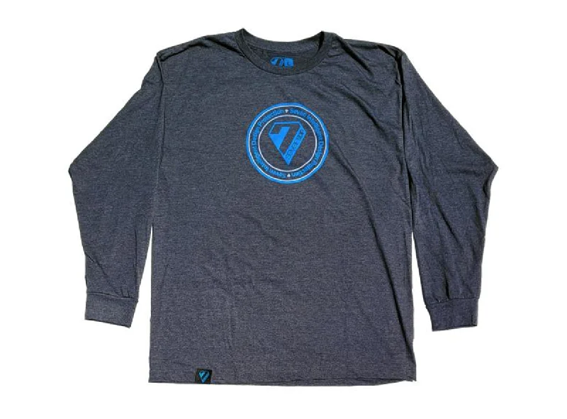 7 iDP Circle Long Sleeve Tee - Dark Gray