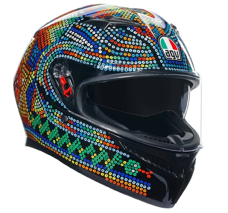 AGV K3 E2206 Full Face Motorcycle Helmet - VR46 Rossi Replicas