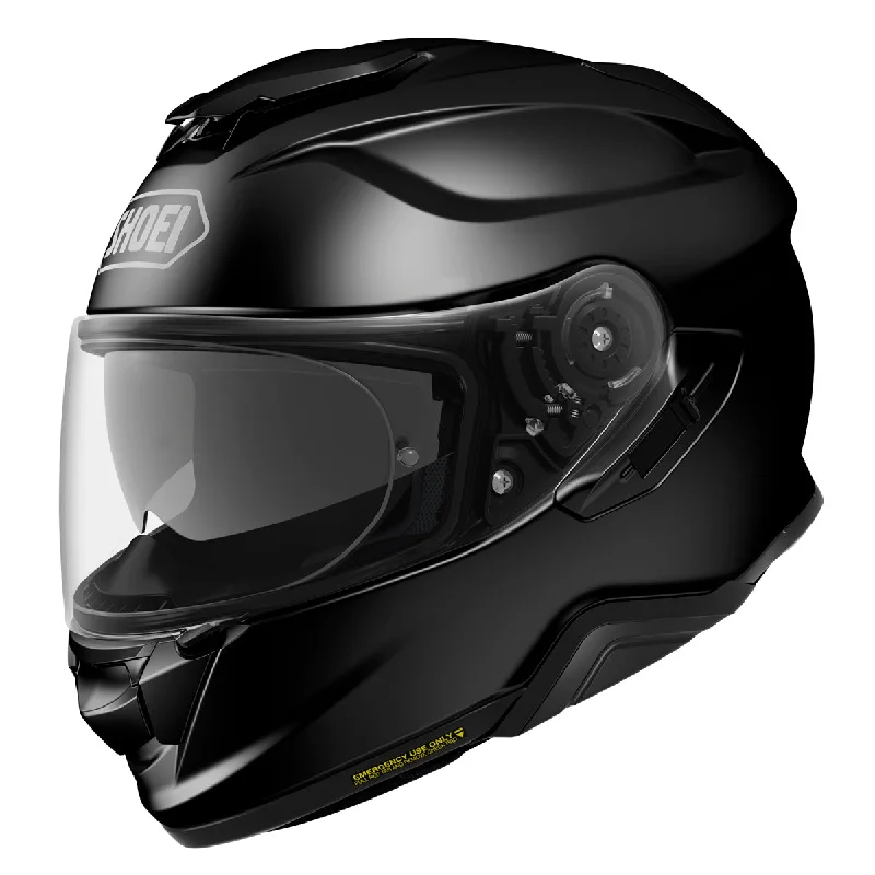 Shoei GT Air 2 Plain Black Gloss Full Face Helmet - Black