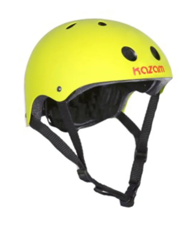 Kazam Yellow Toddler Multi-Sport Helmet