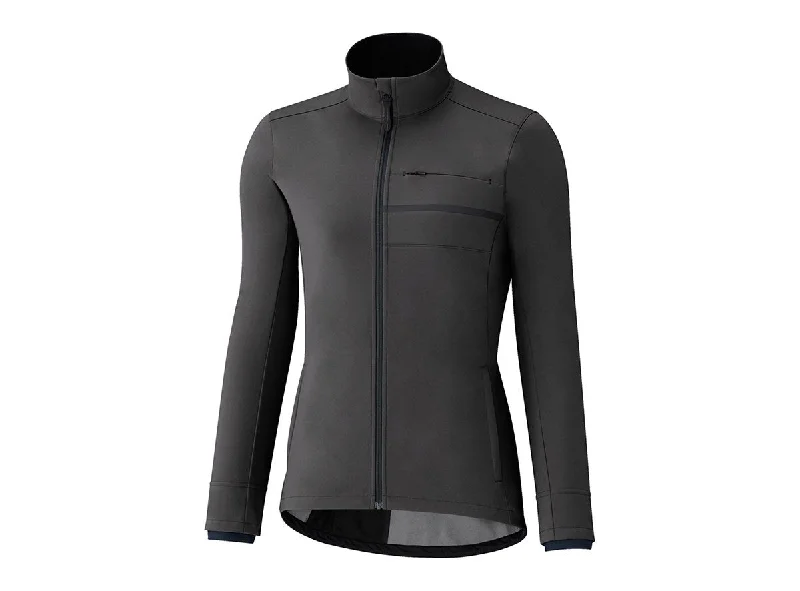 Shimano Transit Softshell Cycling Jacket - Womens - Raven