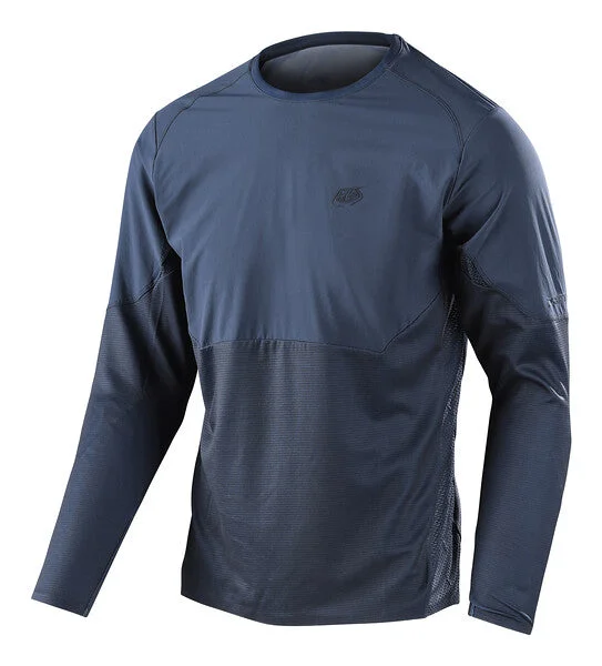 Troy Lee Designs Drift Long Sleeve MTB Jersey - Dark Charcoal - 2023