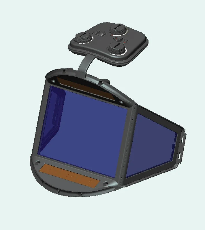 Replacement 180 Panoramic View Welding Helmet Lens Assembly