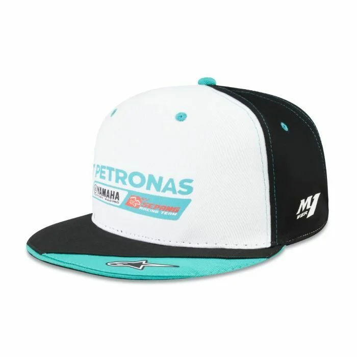 Official Petronas Yamaha Team Flat Peak Baseball Cap - 20Py Bbc Fp