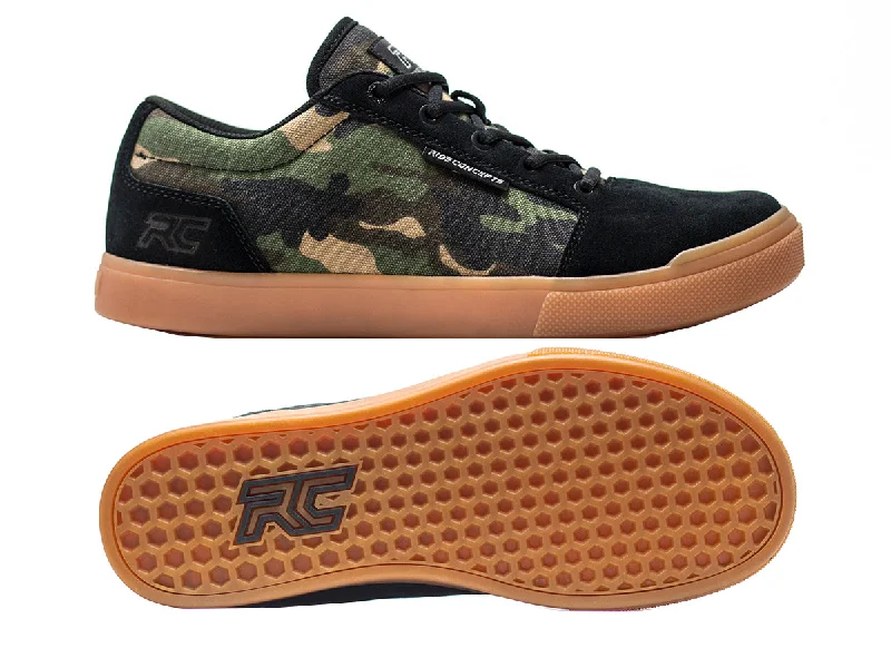 Ride Concepts Vice Flat Pedal Shoes - Camo-Black