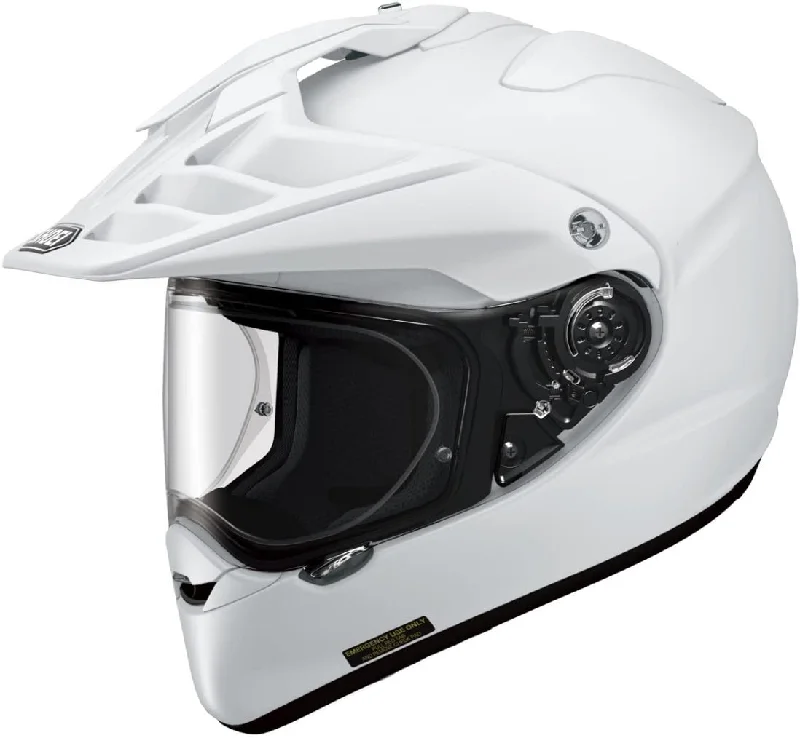 Shoei Hornet ADV Helmet - Plain White