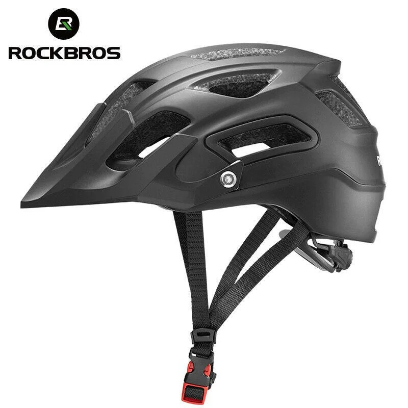 ROCKBROS Bicycle Helmet Breathable MTB Road Integrally-molded Ultralight Bike Helmet Head Protection Cycling Helmet Equipment