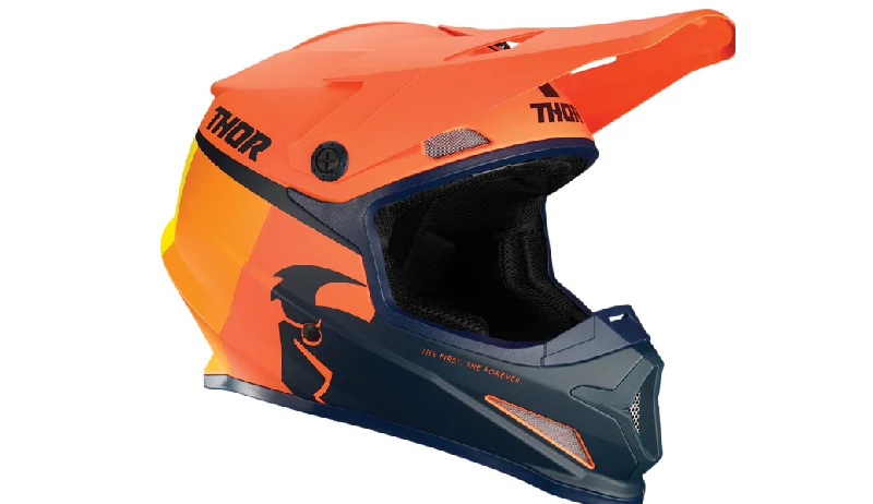 THOR Sector Racer Helmet Orange-Midnight