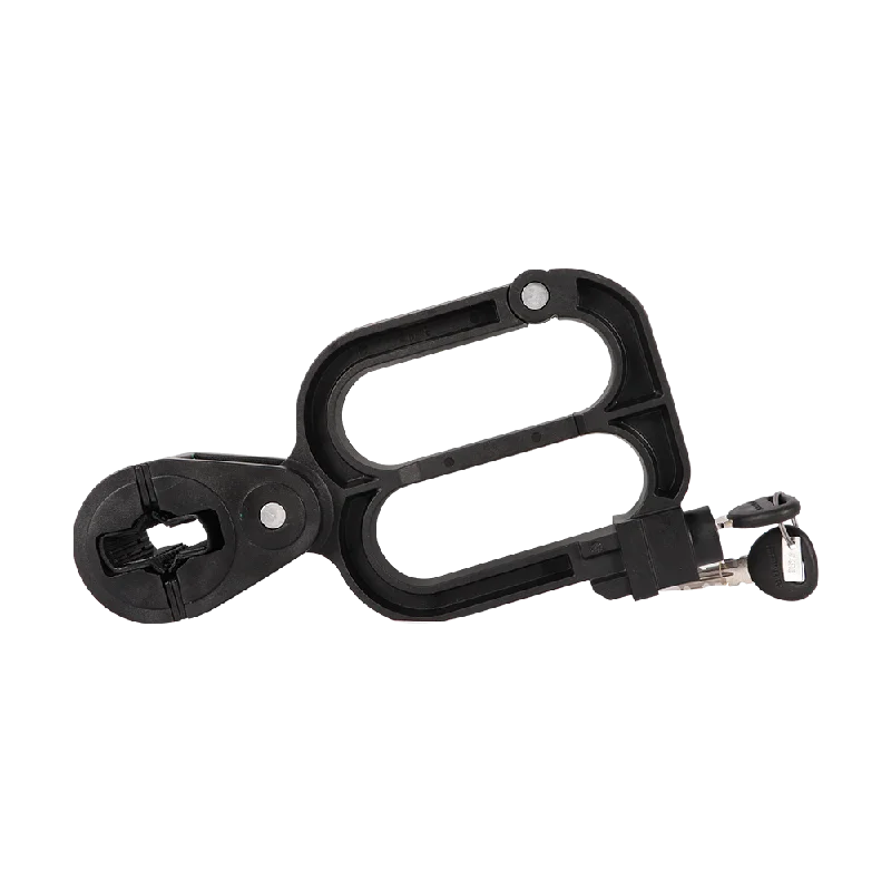 TVS Helmet Lock Double - Black | Premium Security & Durability