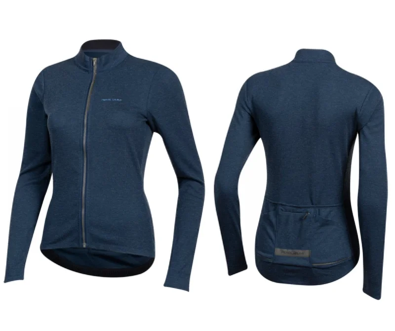 Pearl Izumi PRO Thermal Long Sleeve Road Jersey - Womens - Navy - 2020