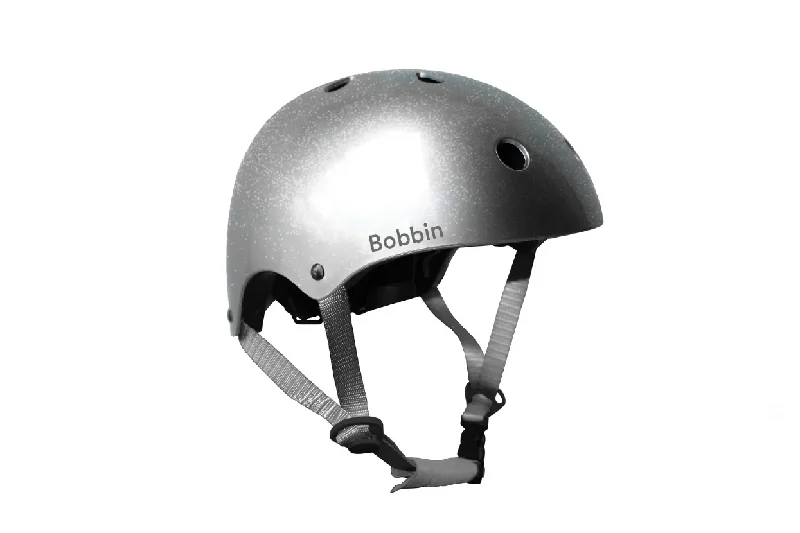 Disco Bike Helmet Silver