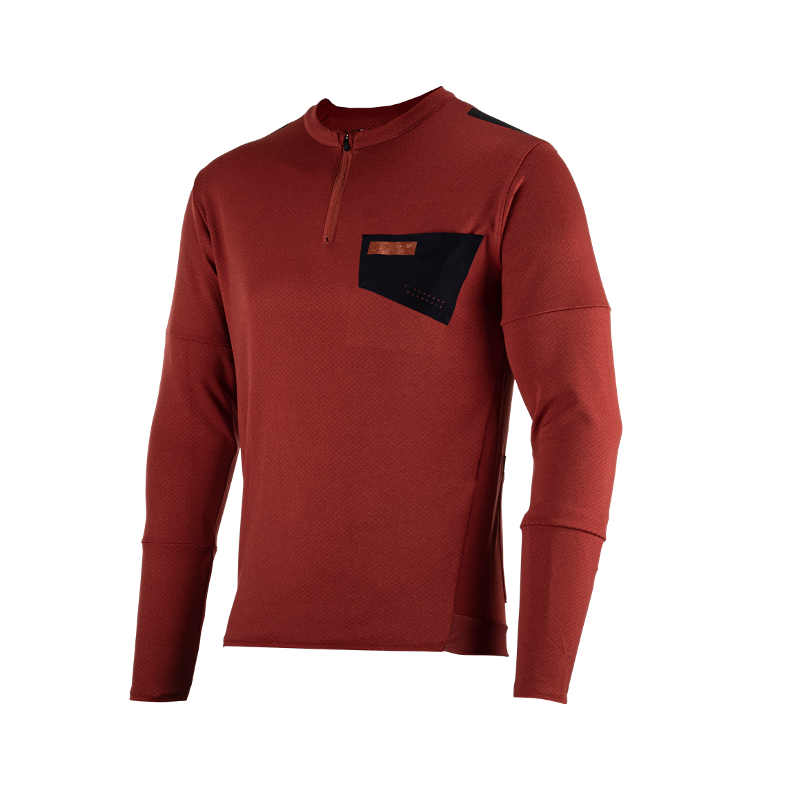 Leatt Trail 4.0 Long Sleeve MTB Jersey - Lava - 2023