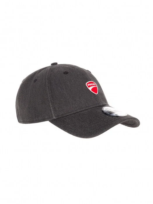 Official Ducati Corse New Era Patch Grey Baseball Cap - 19 76002