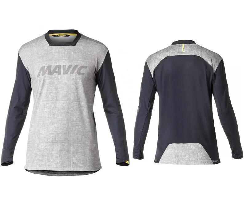 Mavic Deemax Pro Long Sleeve MTB Jersey - Moon Mist-Black