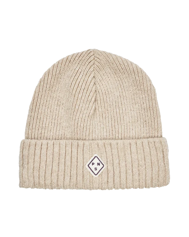 Off-Race Patch Beanie - Sand