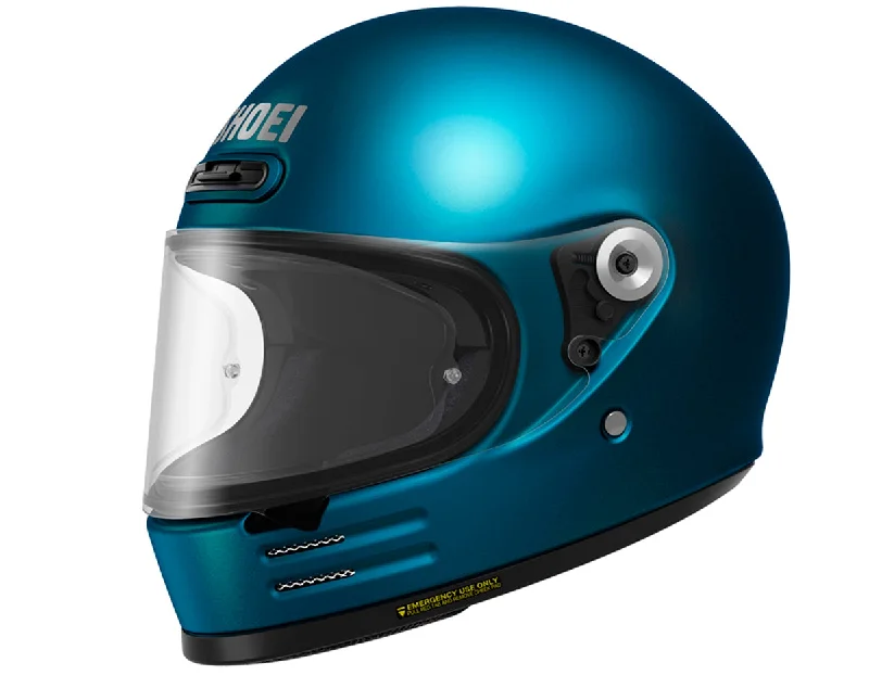 Shoei Glamster Laguna Blue Retro Full Face Helmet