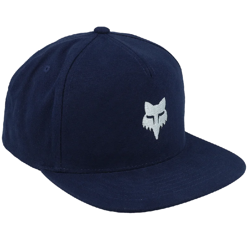 Fox Head Snapback Cap (Midnight)