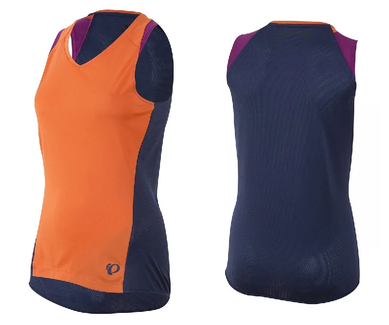 Pearl Izumi Launch Sleeveless MTB Jersey - Womens - Clementine