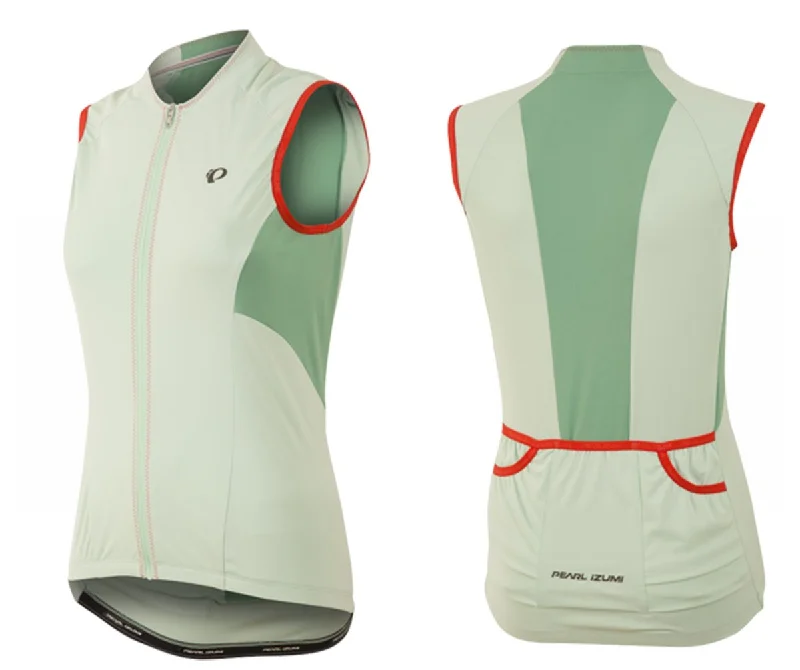 Pearl Izumi Elite Escape Sleeveless Road Jersey - Womens - Mist Green