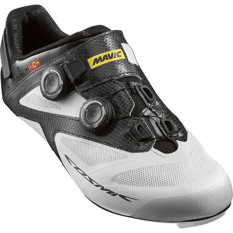 Mavic Cosmic Ultimate II Road Shoe - White-Black