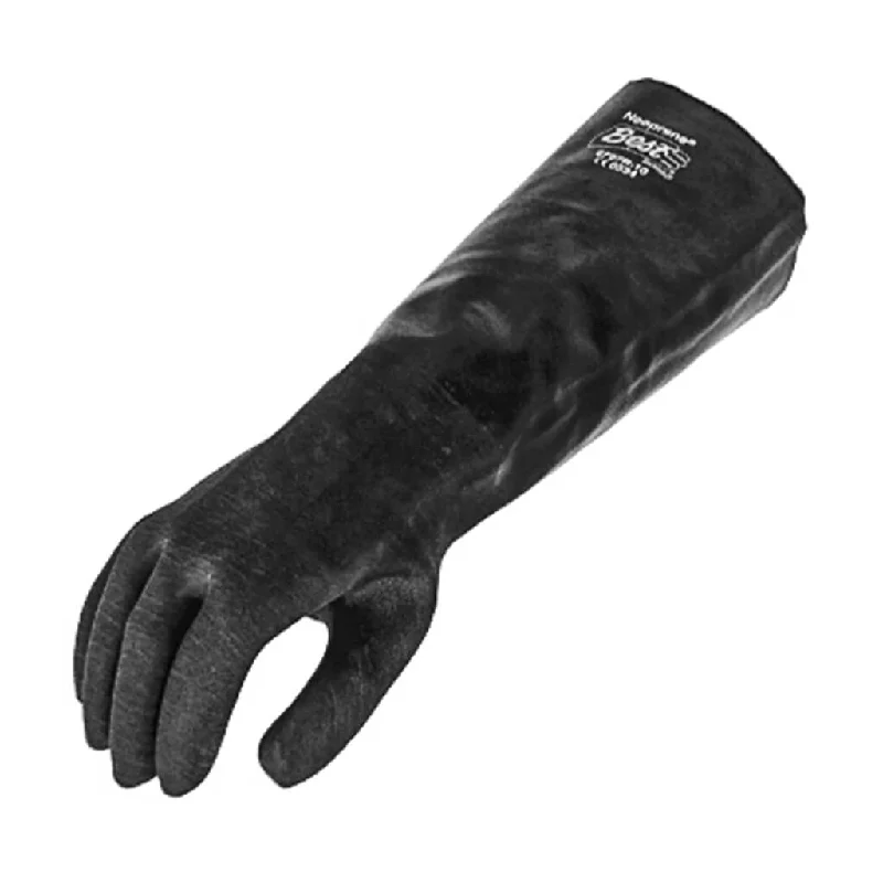 Wayne Safety 6797R 16 in. Neoprene Grab Chemical-Resistant Gloves