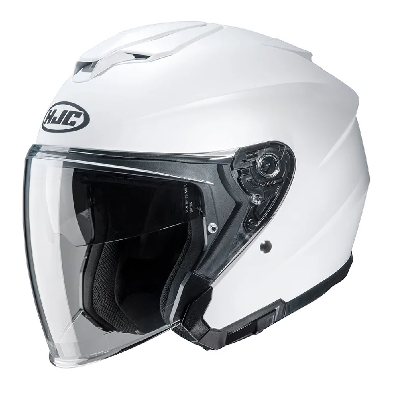 HJC I30 Gloss White DVS Pinlock Ready Open Face Helmet