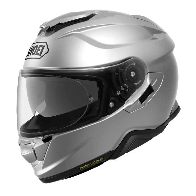 Shoei GT Air 2 Plain Light Silver Full Face Helmet