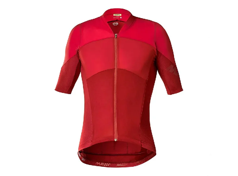 Mavic Cosmic Ultimate SL Short Sleeve Road Jersey - Red