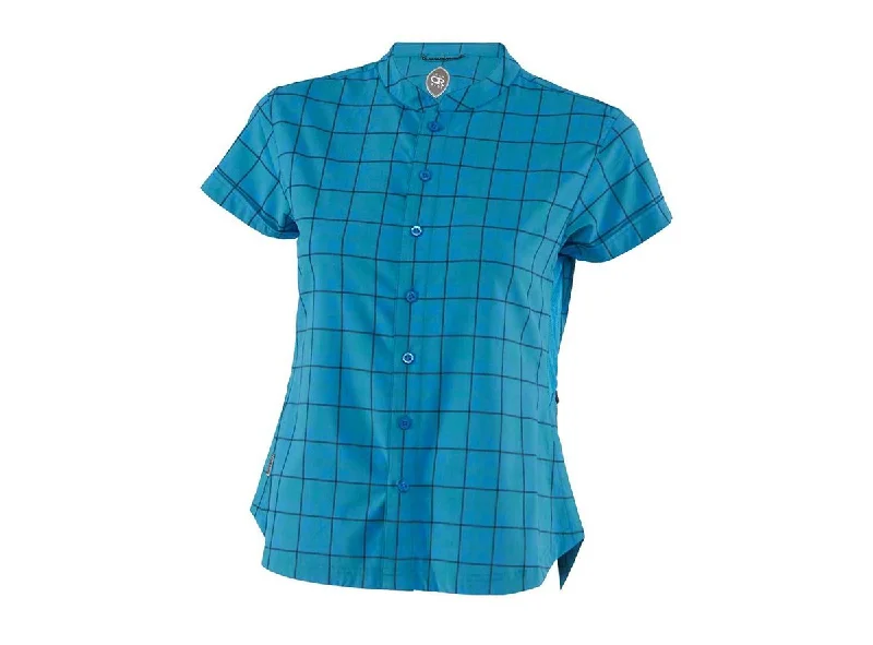 Club Ride Bella Vista Short Sleeve Cycling Top - Womens - Caribbean Blue