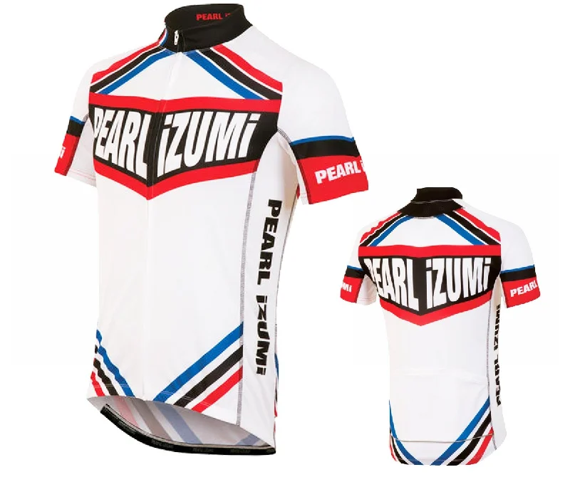 Pearl Izumi Elite LTD Short Sleeve Road Jersey - Champion White