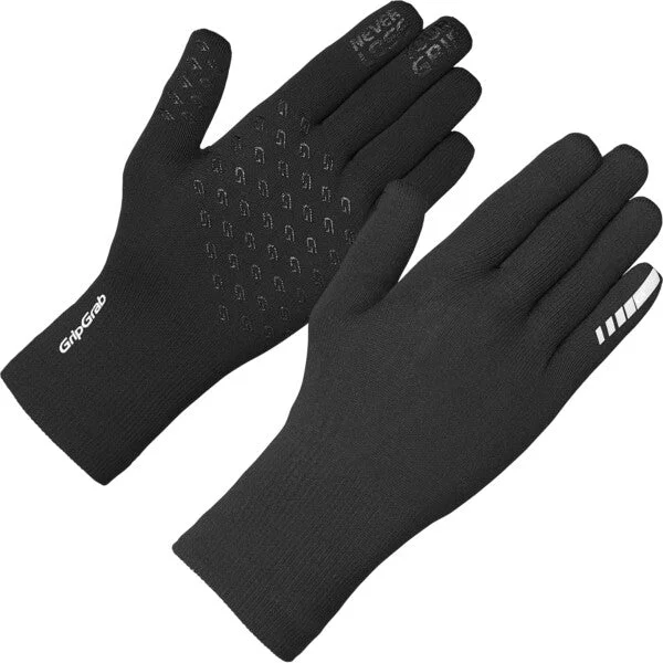 GripGrab Waterproof Knitted Thermal Glove - Black