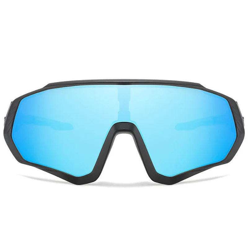 Fashionable Windproof Sports Sunglasses for Cycling and Outdoor Activities - Colorful Moonbeam