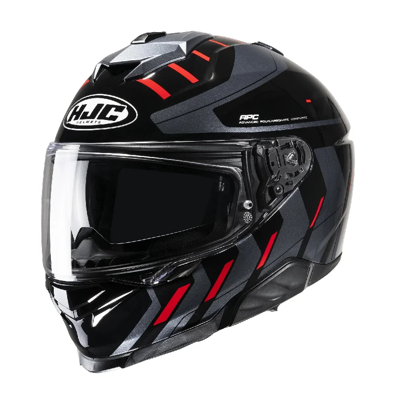 HJC I71 Simo Full Face Motorcycle Helmet - MC1 Red