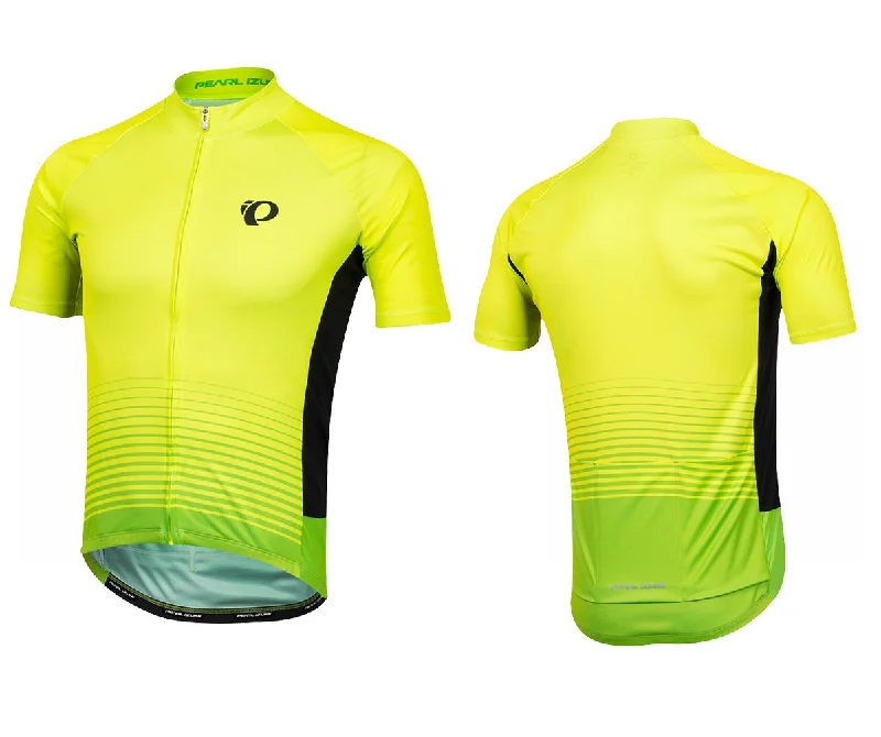 Pearl Izumi Elite Pursuit Graphic Short Sleeve Road Jersey - Screaming Yellow Diffuse