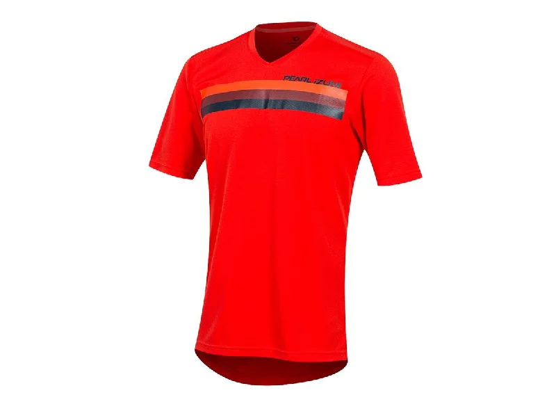 Pearl Izumi Summit Short Sleeve MTB Jersey - Torch Red