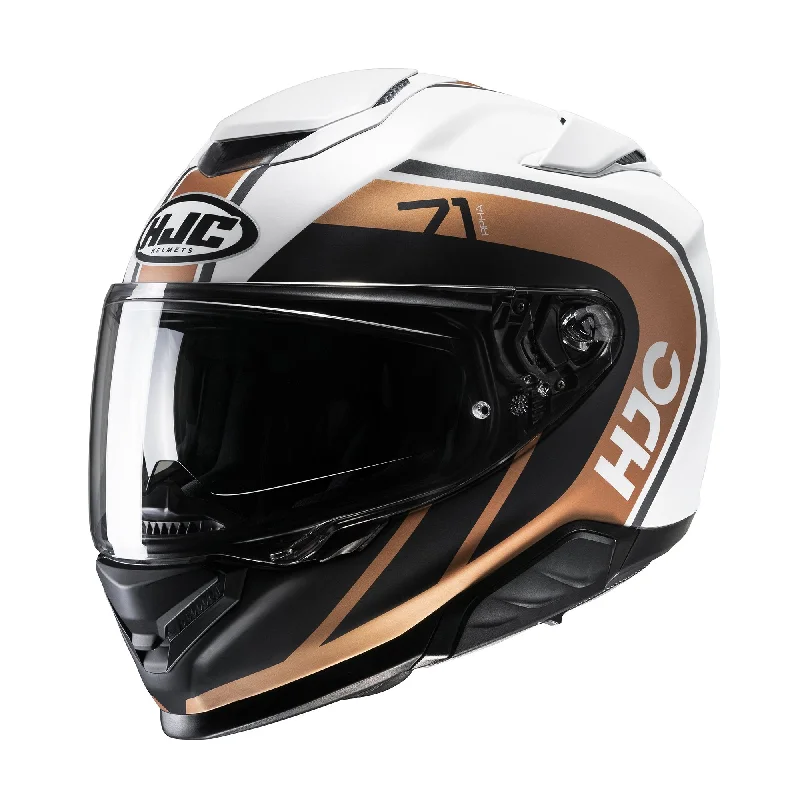 HJC RPHA 71 Full Face Helmet - Mapos MC9SF Gold Brown