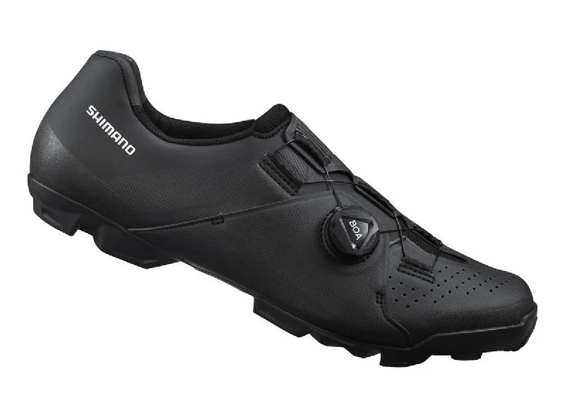 Shimano XC300E MTB Shoe - Wide - Black