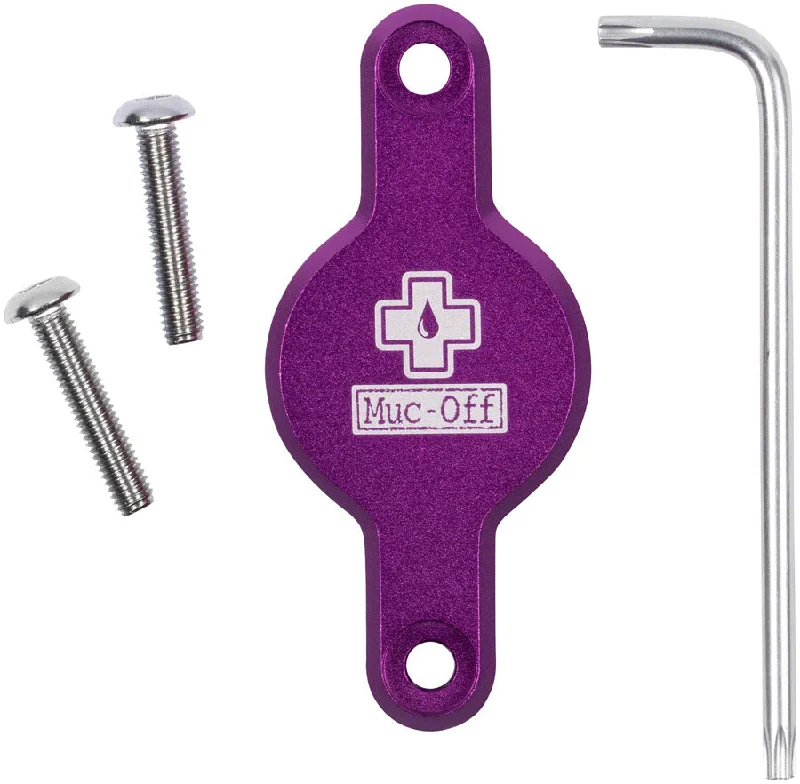 MUC-OFF SECURE TAG HOLDER - PURPLE