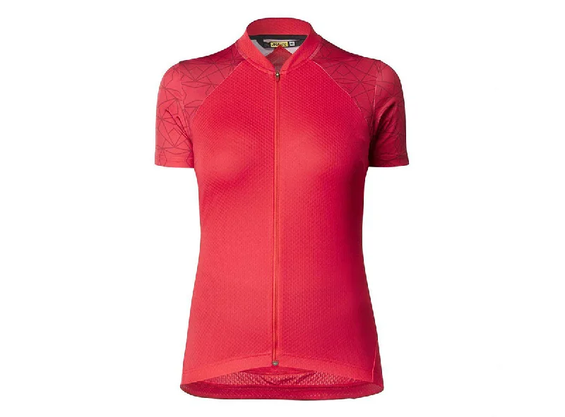 Mavic Sequence Short Sleeve Road Jersey - Womens - Lollipop Red