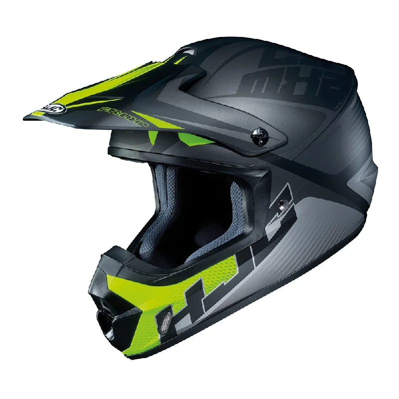 HJC CS-MX II Ellusion MC5SF Black Motocross MX Helmet