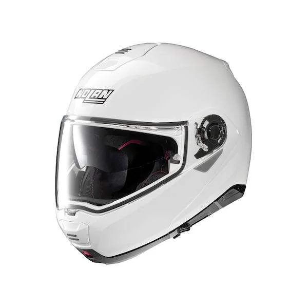 Nolan N100-5 Classic 005 Flip Front Motorcycle Helmet - Metal White