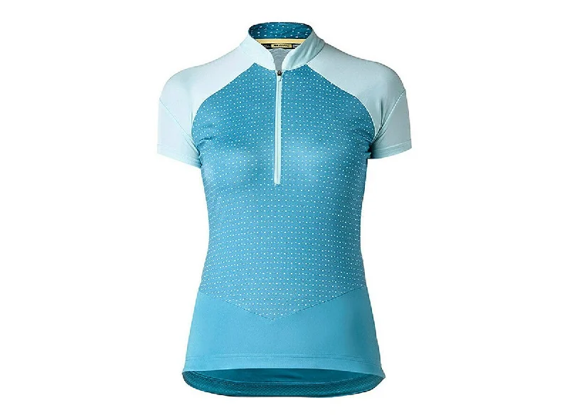 Mavic Sequence Graphic Short Sleeve Road Jersey - Womens - Blue Moon